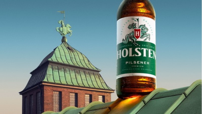 пиво, Holsten, гамбургское пиво, новый дизайн, немецкое пиво, дизайн упаковки