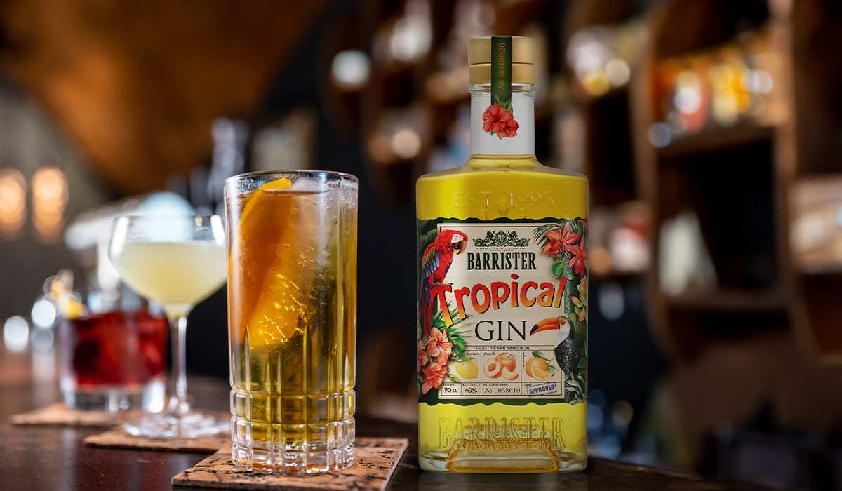 Barrister Tropical Gin. Новинка лета 2023 уже в продаже