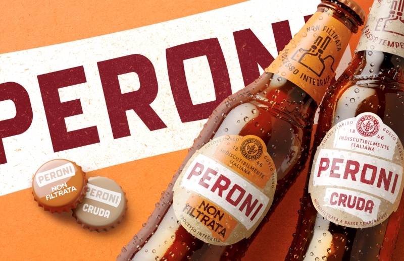 peroni, пиво, итальянское пиво, дизайн упаковки, DCW Magazine, журнал об алкоголе