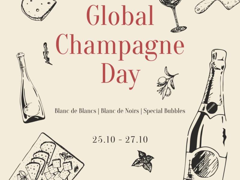 День шампанского, Global Champagne day, Charlie’s bistro, DCW Magazine